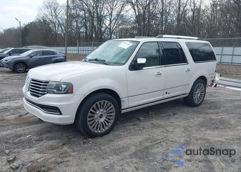 2016 Lincoln Navigator L Select z USA, uszkodzony, nr VIN 5LMJJ3HT6GEL02240